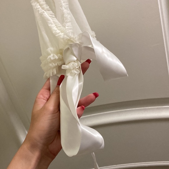 victoria’s secret 👰🏼 y2k babydoll i do bridal rhinestone lingerie one piece - Picture 6 of 6